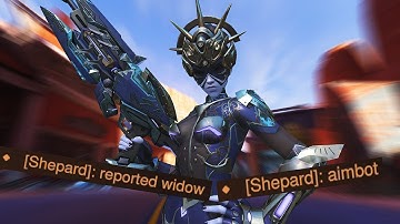 I got called out for hacking on widowmaker in Overwatch 2