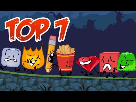 Top 7 Battle For Dream Island Bfdi Characters In Bad Piggies Youtube