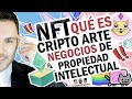 CUIDADO 💥 Qué son los NFT ( RIESGOS Y LEGALIDAD ) ⛔ Problemas del CRIPTOARTE con Tokens No Fungibles