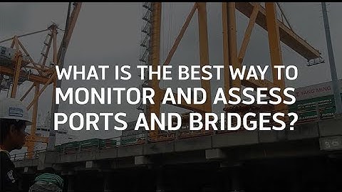 Using non-destructive testing to monitor concrete infrastructure