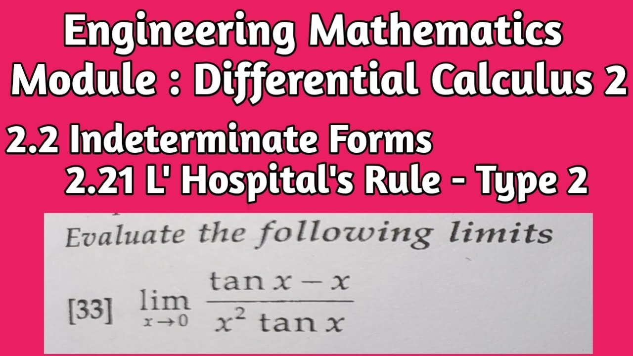 DifferentialCalculus 2 Evaluate The Limits Limit X Tends To Zero differentialcalculus-2-evaluate-the-limits-limit-x-tends-to-zero