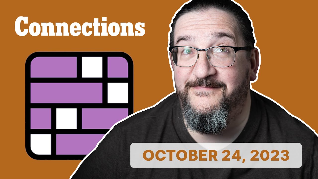 Doug Plays the 10/24 Connections (New York Times Word Game) - YouTube