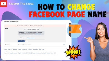 How to Change Facebook Page Name on PC, Chromebook, or Laptop (2025 Update)