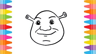 How to Draw Shrek Step by Step