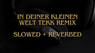 In deiner kleinen Welt Tekk Remix by SEBTEKK | SLOWED + REVERBED  BY TG_K