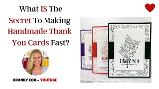 ⭐️ What’s The Secret To Making Handmade Thank You Cards Quick?
