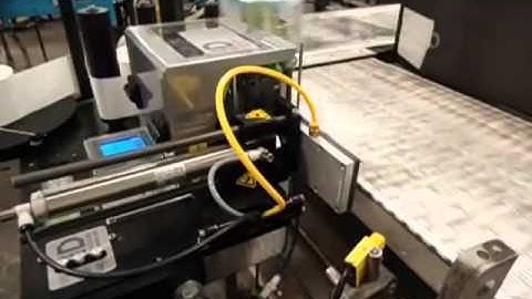 Label Printer Applicator with Tampjet