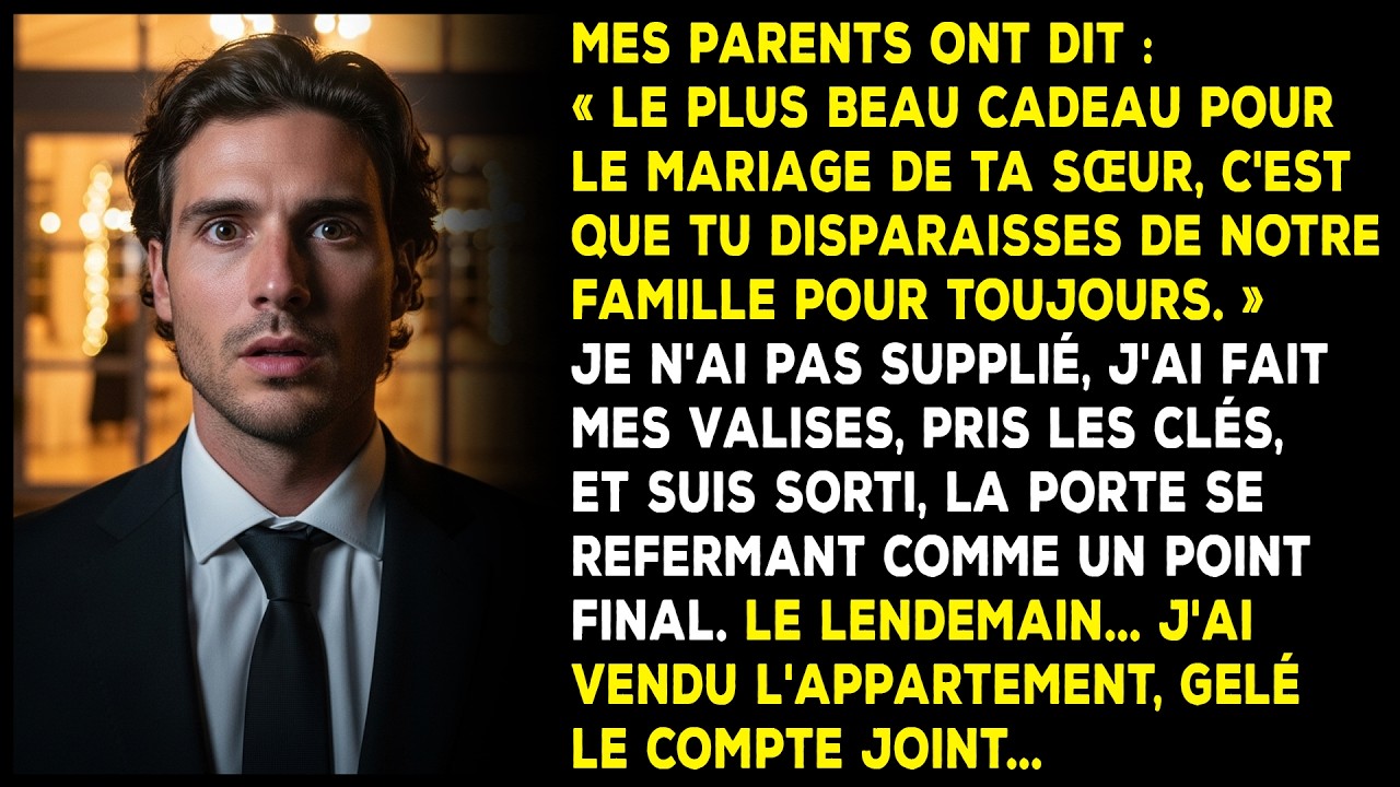 Mes parents ont dit : « Le plus beau cadeau au mariage de ta sœur, c’est que tu disparaisses. »