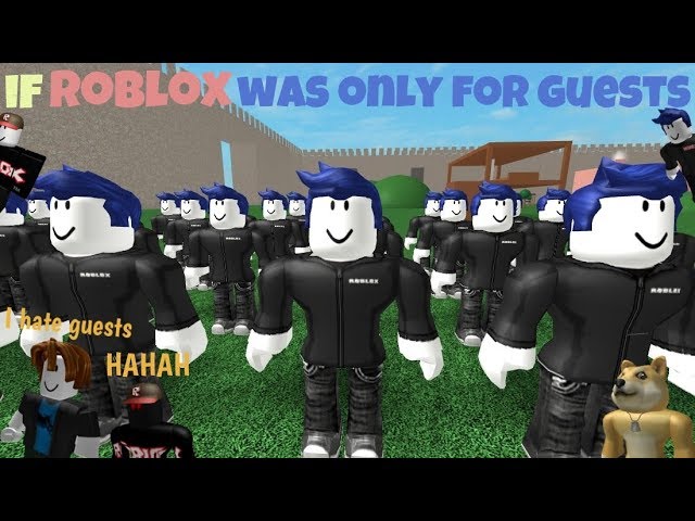 ThePixelFoxOfficial on X: This is madness. A GAME WITH ONLY GUESTS. #roblox  #guest #robloxguest  / X