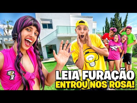 A LEIA FURACÃO ENTROU PARA OS ROSA *Melhores vídeos