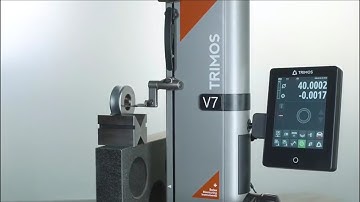 Trimos V7 Smart Reverse Höhenmessgerät – 2D-Messmodus