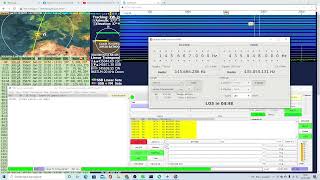 QSO en FT4 via satélite XW-2A con Gpredict y Yaesu FT991A