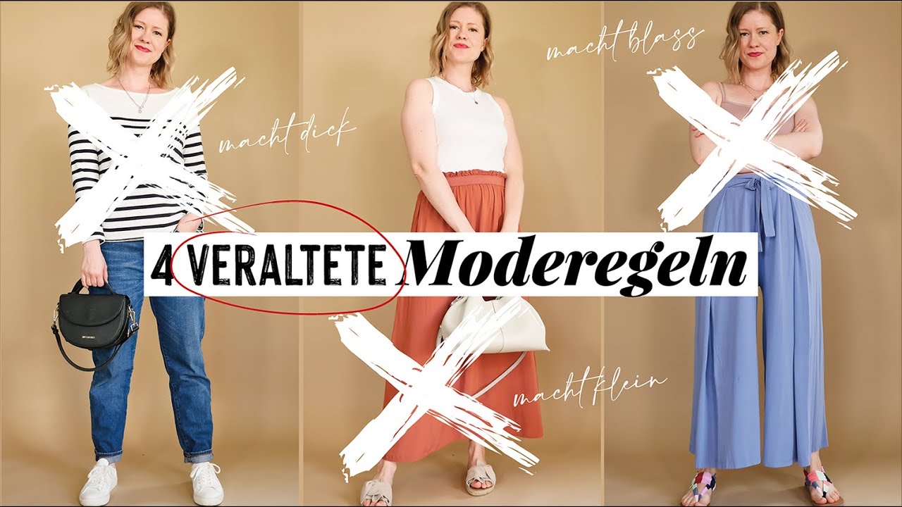 4 Fehler, wenn wir Outfits zusammenstellen