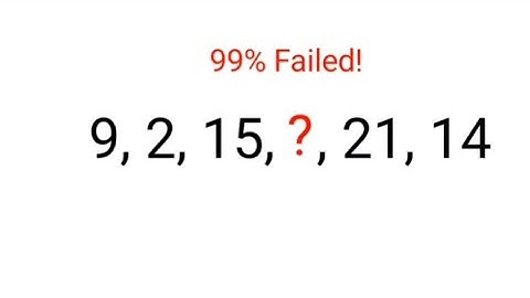 9, 2, 15, ?, 21, 14 Letterlijk 99% kon deze Oekraïne-serietest niet voltooien! Jij wel? #oekraïne