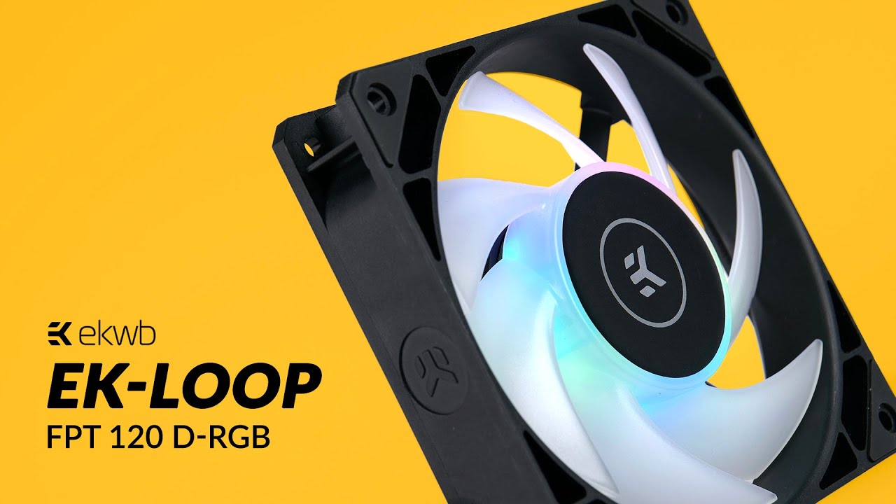 Worst Timing To Publish This Review - EK-Loop Fan FPT 120 D-RGB - YouTube