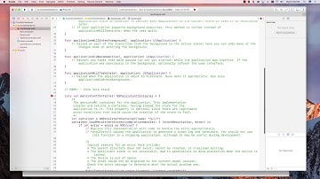 Intro To Core Data - Part 1 (The CoreData Stack)