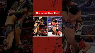 AJ Styles on Michelle McCool using Styles Clash in WWE