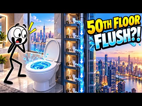 What Happens When You Flush a Toilet on the 50th Floor?