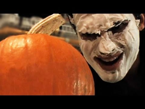 Edward Scissorpenis Carves a Pumpkin!