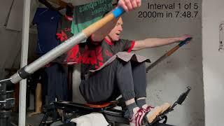 BIOROWER Rowing: 5x2000m Interval - 20260331
