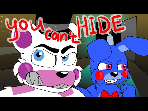 You can't hide - fnaf sister location song by CK9C  |fan animation|