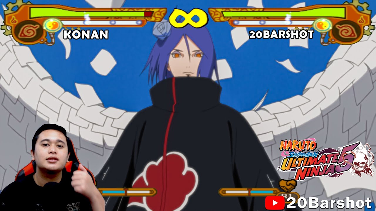 MINATO KM2 MODE VS PAIN - PS2 - Naruto Ultimate Ninja 5 - MOD AKATSUKI 