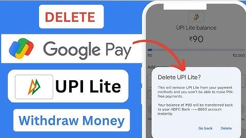 HOW TO DELETE GOOGLE PAY UPI LITE | FULL DETAILS IN KANNADA 2025