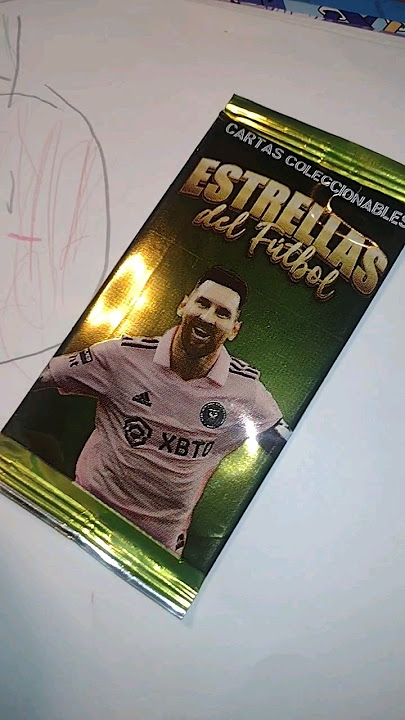 Abriendo sobre de cartas Estrellas del Fútbol ⚽ ⭐⭐⭐