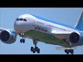 Uzbekistan Airways Boeing 787 Dreamliner 1st Flight From KPAE to KMWH w/ Missed Approach