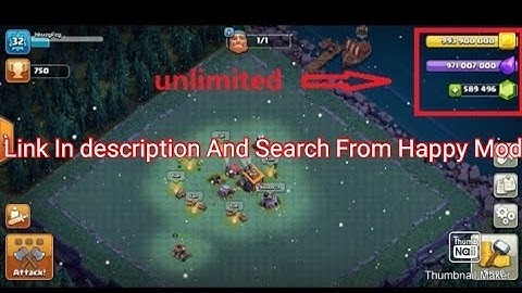 A New Exclusive Video In Clash Of Clans Hack Link with Happy MoD