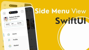 Side Menu / Hamburger Menu View In SwiftUI