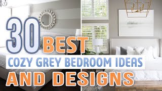30 Cozy Grey Bedroom Ideas and Designs screenshot 5