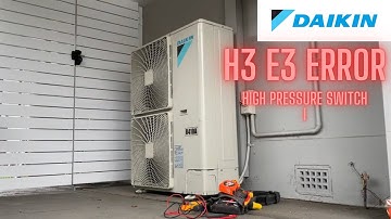 Diagnosing Daikin H3 E3 Error (EP 1)