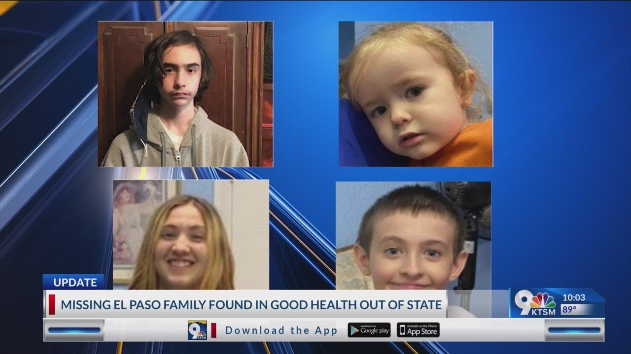 Missing children, family found safe out of state, in ‘good health ...