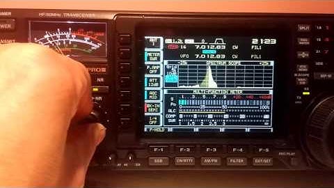 9A3NC testing Roofing filter in IC-756p3