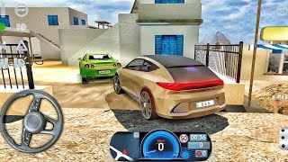 Driving School Sim - ⚡🔌Electric Car Driving in Santorini🚘 | Car Games Android Gameplay screenshot 5