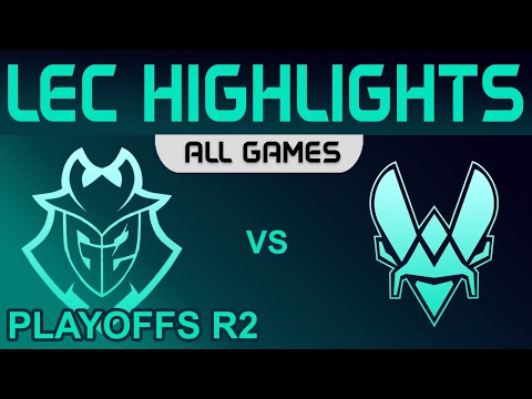 G2 vs VIT Highlights ALL GAMES Round2 LEC Spring Playoffs 2022 G2 Esports vs Team Vitality by Onivia