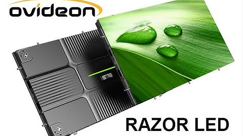 Ovideon RAZOR 16 x9 aspect Direct View LED