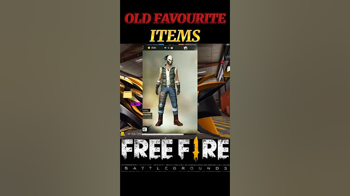 Old Favourite Items In Free Fire 🤯 || #shorts #trending #freefire