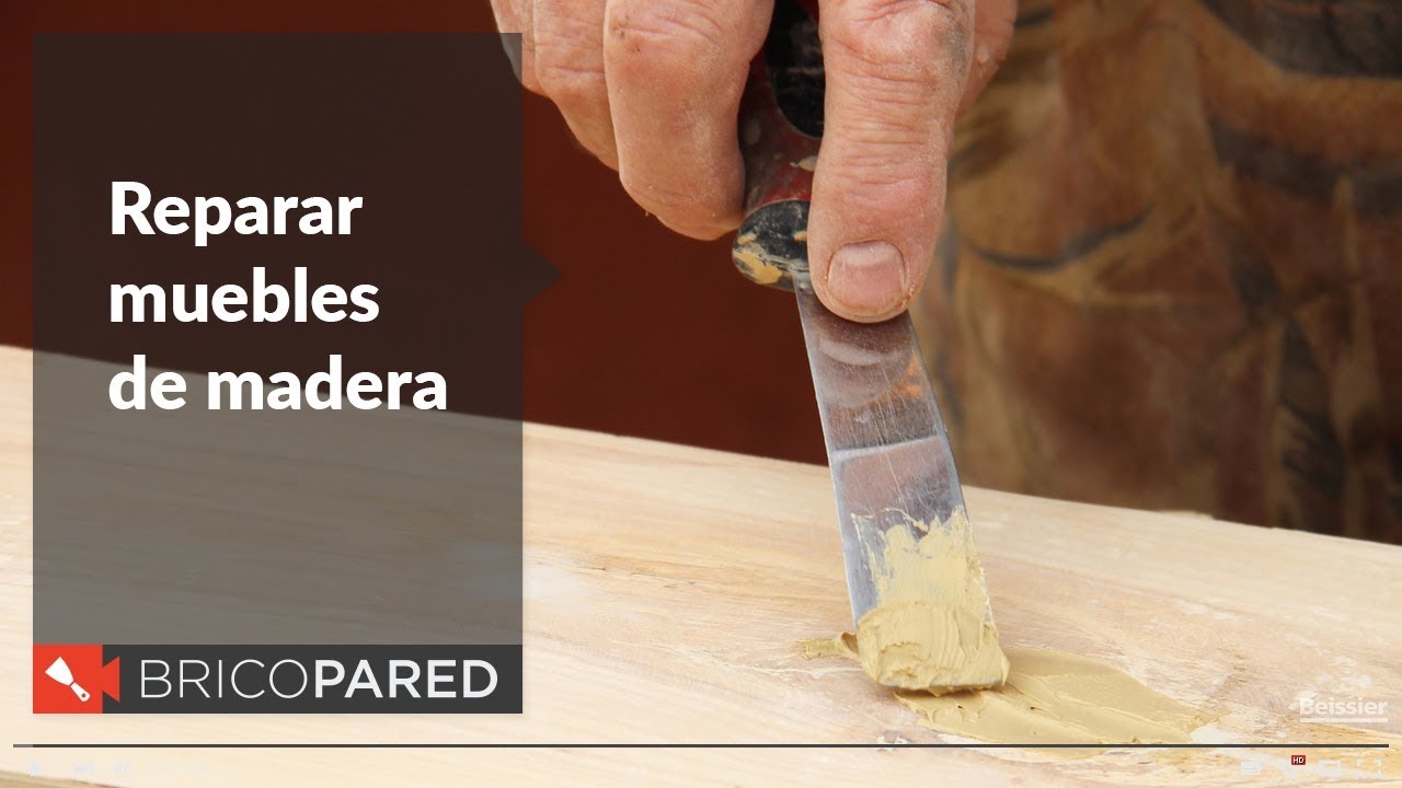 Reparar muebles de madera - Beissier BricoPared, ¿Conoces Aguaplast Madera  de Beissier BricoPared? Una masilla lista al uso para reparar, rellenar y  nivelar pequeñas grietas, agujeros y desperfectos