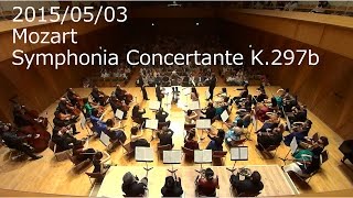 20150503 PET 2-1: Mozart Symphonia Concertante K.297b Cam2