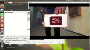 Detection and Implementation Autonomous Target Tracking with a Quadrotor AR.Drone using Fuzzy logic