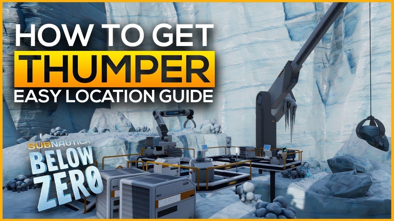 How to get the Thumper | Subnautica Below Zero - YouTube