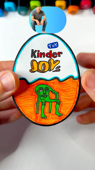 DIY Karkirkurkarkarkar Kinder Joy | Paper Craft Ideas #shorts #papercraft