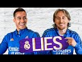 ¿Cuántos equipos de la Champions puedes nombrar? Lucas Vázquez & Modrić