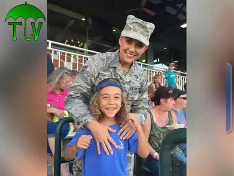 news headlines uk Air Force mom surprises son at RiverDogs baseball game after he throws out first pitch