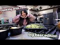 COOKING WITH REMI: big bear edition!! Vlogmas Day 10