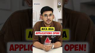 📝MICA MBA Form Out! MICA College Review💸Highest Package ₹64 Lakh!🚀 #shorts #MBA #CAT2024 #MICA