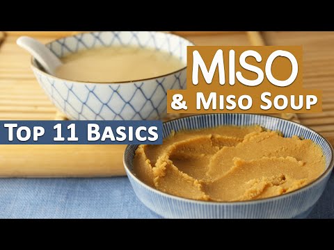 Miso Paste and Miso Soup (Misoshiru), The Top 11 Basics