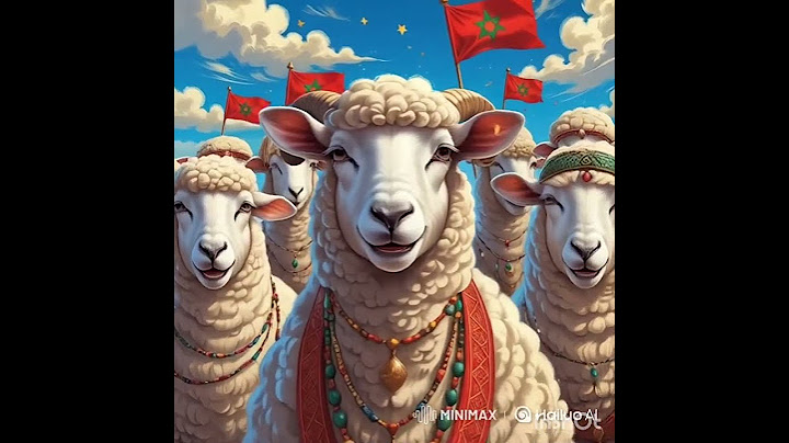 فرحة خروف بعد إلغاء أضحية العيد  الاضحي 2025 في مغرب